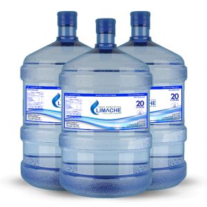 3 BIDONES 20 LITROS + AGUA PURIFICADA